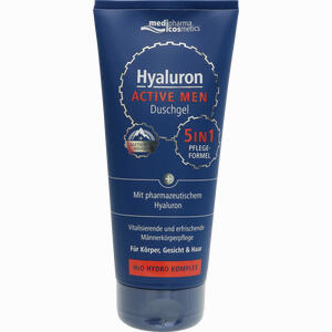 Medipharma Cosmetics Hyaluron Active Men Duschgel  200 ml - ab 7,22 €