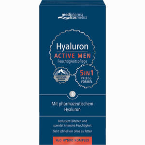 Medipharma Cosmetics Hyaluron Active Men Feuchtigkeitspflege Creme 50 ml - ab 15,09 €