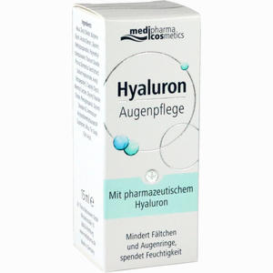 Medipharma Cosmetics Hyaluron Augenpflege Creme  15 ml - ab 12,82 €