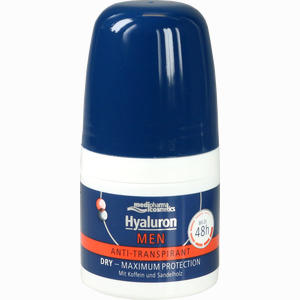 Medipharma Cosmetics Hyaluron Deo Roll- On Men Körperpflege 50 ml - ab 0,00 &euro;