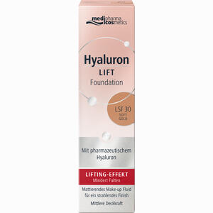 Medipharma Cosmetics Hyaluron Lift Foundation Soft Gold 30 ml - ab 0,00 €