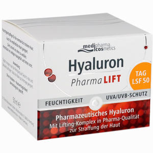 Medipharma Cosmetics Hyaluron Pharma Lift Tag Lsf 50 Creme 50 ml - ab 21,71 €