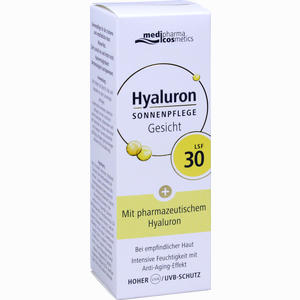 Medipharma Cosmetics Hyaluron Sonnenpflege Gesicht Lsf 30 Creme 50 ml - ab 15,25 €