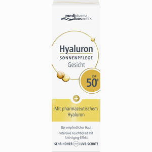 Medipharma Cosmetics Hyaluron Sonnenpflege Gesicht Lsf 50+ Creme 50 ml - ab 14,60 €