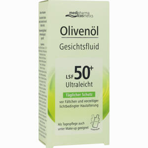 Medipharma Cosmetics Olivenöl Gesichtsfluid Lsf 50+  50 ml - ab 13,71 €