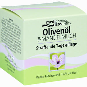 Medipharma Oliven- Mandelmilch Straffende Tagespflege Tagescreme 50 ml Medipharma Oliven- Mandelmilch Straffende Tagespflege Tagescreme 50 ml