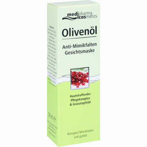 Medipharma Olivenöl Anti Mimikfalten Gesichtsmaske Creme 30 ml