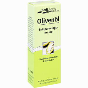 Medipharma Olivenöl Entspannungsmaske Creme 30 ml - ab 0,00 &euro;