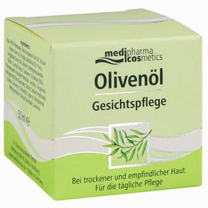 Medipharma Olivenöl Gesichtspflege Creme 50 ml Medipharma Olivenöl Gesichtspflege Creme 50 ml