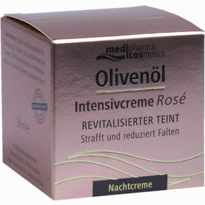 Medipharma Olivenöl Intensivcreme Rosé Nachtcreme 50 ml - ab 13,71 €