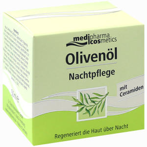Medipharma Olivenöl Nachtpflege Creme 50 ml Medipharma Olivenöl Nachtpflege Creme 50 ml