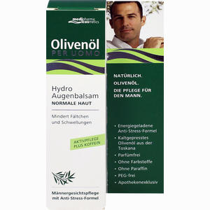 Medipharma Olivenöl Per Uomo Hydro Augenbalsam Creme 15 ml - ab 0,00 &euro;