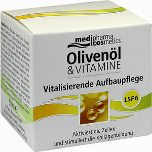 Medipharma Olivenöl & Vitamine Vitalisierende Aufbaupflege mit Lsf Creme 50 ml - ab 11,58 €