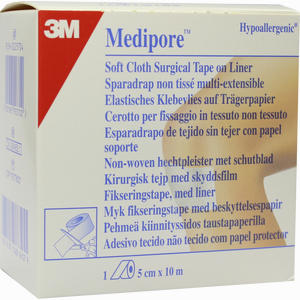 Medipore Hypoallergenes Fixiervlies 5cmx10m Pflaster 1 Stück - ab 0,00 €
