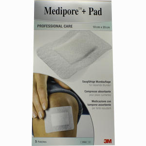 Medipore + Pad 3m 10cmx20cm Pflaster 5 Stück - ab 12,27 €