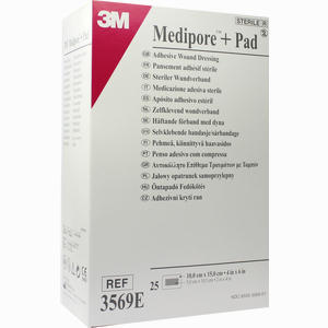 Medipore Plus Pad Ste3569e 25 Stück - ab 39,90 €