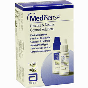 Medisense Kontrolllösungen Glucose + Ketone H/L 2 FL - ab 14,14 €