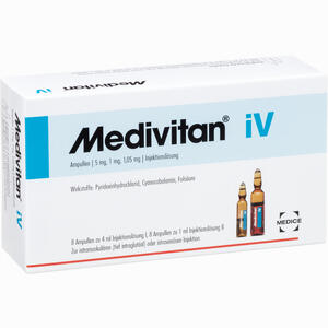 Medivitan Iv Ampullenpaare 8 Stück - ab 35,77 €