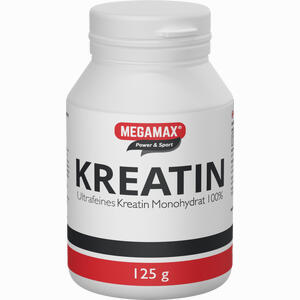 Megamax 100% Reines Kreatin Monohydrat Pulver 125 g - ab 13,77 €