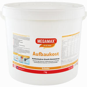 Megamax Aufbaukost Schoko Pulver 7 KG - ab 95,31 &euro;