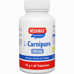 Megamax L- Carnipure 500mg Kautabletten  60 Stück - ab 26,06 &euro;
