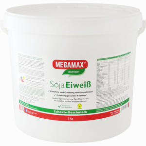 Megamax Soja Eiweiss Schoko Pulver 5 KG - ab 119,81 €