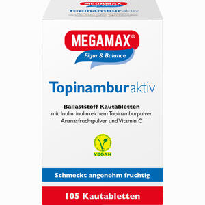 Megamax Topinambur Active Kautabletten 105 Stück - ab 9,40 €