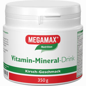Megamax Vitamin- Mineral- Drink Kirsch Pulver 350 g - ab 14,10 €