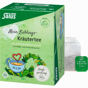 Mein Lieblings- Kräuter- Tee Bio Salus Filterbeutel 40 Stück - ab 4,24 €