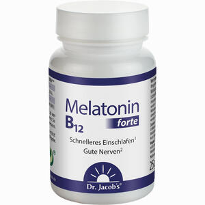 Melatonin B12 Forte Dr. Jacobs Tabletten 90 Stück - ab 15,00 €