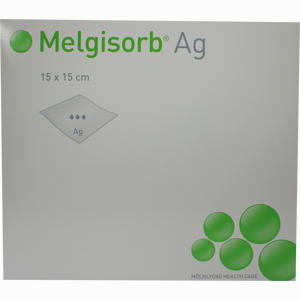 Melgisorb Ag 15x15cm Verband 10 Stück - ab 358,96 &euro;