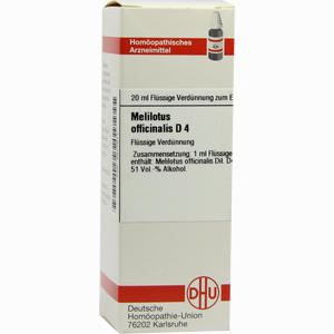 Melilotus Offic D4 Dilution 20 ml - ab 9,44 €