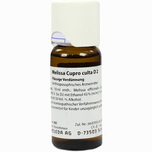Melissa Cupr Cul D2 Dilution 50 ml - ab 29,41 €
