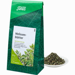 Melissenblätter Arzneitee Melissae Folium Bio Salus Tee 40 g - ab 3,19 €