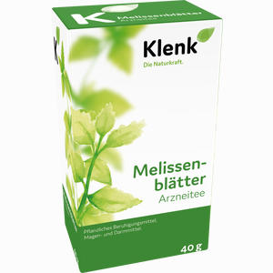 Melissenblätter Klenk Arznei-tee Tee 40 g - ab 2,86 €