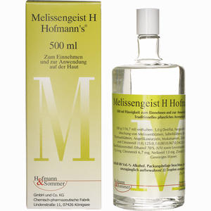 Melissengeist H Hoffmann's Tropfen  500 ml - ab 29,00 €