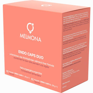 Melmona Endo Caps Duo 2 x 60 Stück - ab 28,98 €