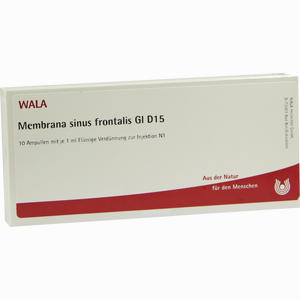 Membrana Sinus Fron Gl D15 Ampullen 10 x 1 ml - ab 0,00 &euro;