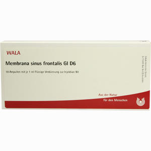 Membrana Sinus Fron Gl D6 Ampullen 10 x 1 ml - ab 0,00 &euro;