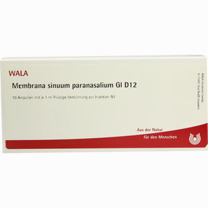 Membrana Sinuum Par Gl D12 Ampullen 10 x 1 ml - ab 0,00 &euro;
