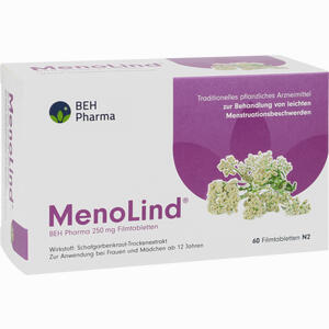 Menolind Beh Pharma 250 Mg Filmtabletten 60 Stück - ab 38,03 &euro;