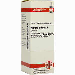 Mentha Piper Urtinktur Dilution 20 ml - ab 0,00 €