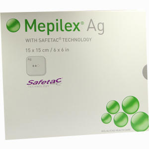 Mepilex Ag 15x15cm Steril Schaumverband  5 Stück - ab 104,95 €