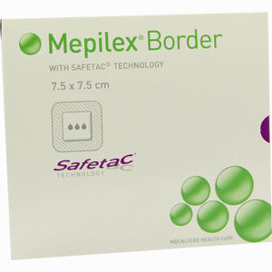 Mepilex Border 7.5x7.5cm Verband MÃ¶lnlycke Health Care GmbH 10 Stück - ab 0,00 €