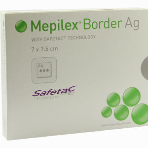 Mepilex Border Ag. 7x7.5cm Verband 5 Stück - ab 34,90 €