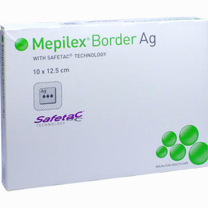 Mepilex Border Ag Schaumverband 10x12.5 Cm  5 Stück - ab 213,52 €