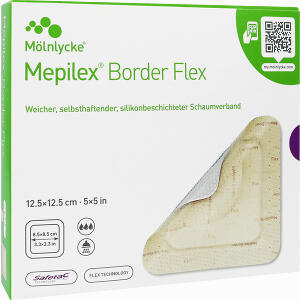 Mepilex Border Flex 12.5x12.5cm Schaumverband Haft  10 Stück - ab 146,95 &euro;