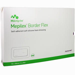Mepilex Border Flex. 15x20 Cm Schaumverband Haft.  10 Stück - ab 145,95 €