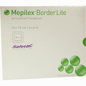 Mepilex Border Lite 15x15cm Steril Verband MÃ¶lnlycke Health Care GmbH 5 Stück - ab 0,00 &euro;