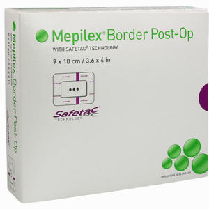Mepilex Border Post- Op 9x10cm Verband Haftend  10 Stück - ab 71,48 &euro;